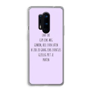 GSM: OnePlus 8 Pro Transparant Hoesje