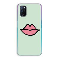Kusje: Oppo A92 Transparant Hoesje