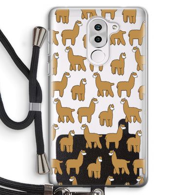Alpacas: Honor 6X Transparant Hoesje met koord
