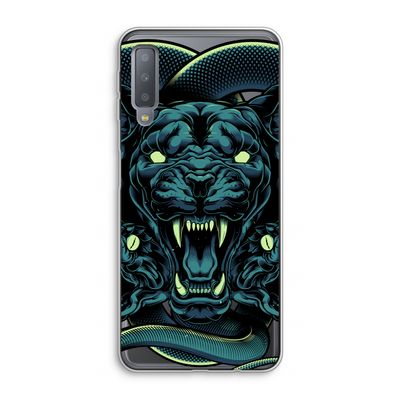 Cougar and Vipers: Samsung Galaxy A7 (2018) Transparant Hoesje