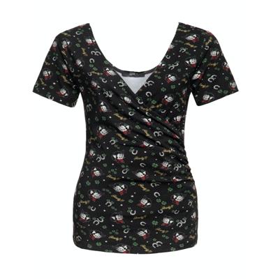Queen Kerosin Howdy Top Black-XS