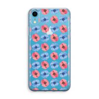 Klaproosjes: iPhone XR Transparant Hoesje