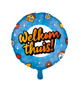 Folieballon &apos;Welkom Thuis&apos; (46cm)
