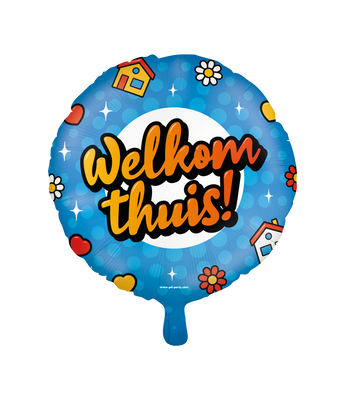 Folieballon &apos;Welkom Thuis&apos; (46cm)