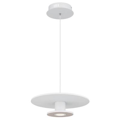 Globo Witte hanglampCarter Ø 38cm met vilt - 15647W