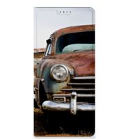 OPPO X6 Pro Stand Case Vintage Auto - thumbnail