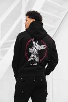 24 Uomo Statue Hoodie Heren Zwart - Maat XS - Kleur: Zwart | Soccerfanshop