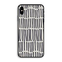 Moroccan stripes: iPhone XS Max Biologisch afbreekbaar hoesje