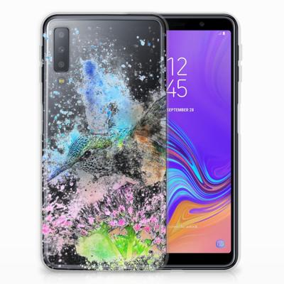 Smartphone hoesje Samsung Galaxy A7 (2018) Vogel