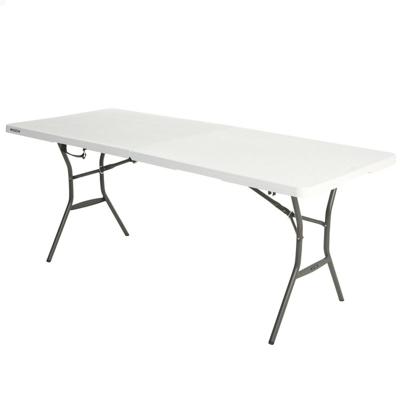 Vouwtafel Lifetime Wit 185 x 74 x 76 cm Staal Plastic