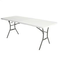 Vouwtafel Lifetime Wit 185 x 74 x 76 cm Staal Plastic