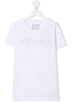 Philipp Plein Junior t-shirt à ornements - Blanc