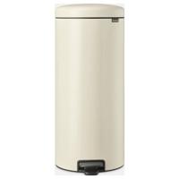 brabantia Newicon 149962 Pedaalemmer (groot) 30 l Staal (Ø x h) 293 mm x 679 mm Lichtbeige Met voetpedaal 1 stuk(s)