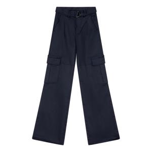 Indian Blue Jeans Meisjes pantalon broek wide fit cargo - Navy blauw