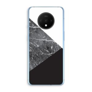 Combinatie marmer: OnePlus 7T Transparant Hoesje
