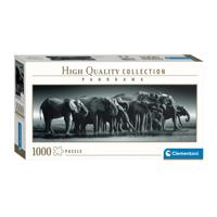 Clementoni Legpuzzel Panorama Herd of Giants, 1000st. - thumbnail