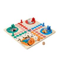 Kinderboekenlicenties Pippi langkous - houten spel ludo