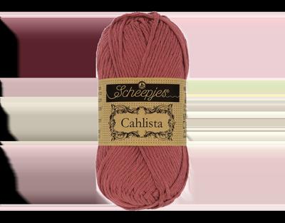 Scheepjes Cahlista 50g - 396 Rose Wine