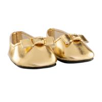 Corolle gouden ballet platte schoenen voor babypop, 36cm