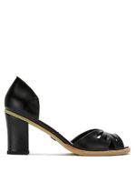 Sarah Chofakian escarpins en cuir - Noir