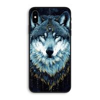 Darkness Wolf: iPhone XS Max Biologisch afbreekbaar hoesje