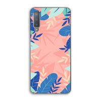 Tropisch: Samsung Galaxy A7 (2018) Transparant Hoesje