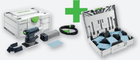Festool rts 400 req gr sys p vlakschuurmachine | met granat schuurpapier gevulde systainer 3 - 578205