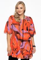 Yoek Blouse wide | Oranje | Maat 46/48 Yoek Blouse wide | Oranje | Maat 46/48