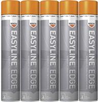 Rocol RS47005-5 Easyline EDGE lijnmarkeerverf Oranje 5 stuk(s)