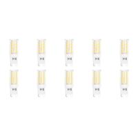 LED Lampen Set 10 Stuks - G9 Fitting - 3W Warm Wit 3000K | 32W Vervanger