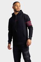 Malelions Captain Hoodie Heren Zwart/Rood - Maat XS - Kleur: RoodZwart | Soccerfanshop - thumbnail