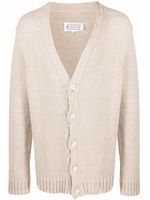 Maison Margiela cardigan à col v - Tons neutres