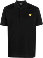 Versace polo à logo Medusa brodé - Noir - thumbnail