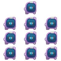10 STKS camera lens cover voor Galaxy J6 (2018) (paars)