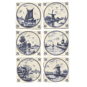 Terre d&apos;Azur Friesland Decor Set 13x13 cm