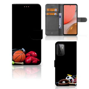 Samsung Galaxy A72 Wallet Case met Pasjes Sports