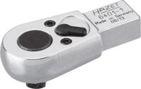HAZET Insteek-omschakelratel 6401-1 · 9 x 12 mm insteekvierkant massief · 1/4 inch (6,3 mm) vierkant massief · Lengte: 46,5 mm