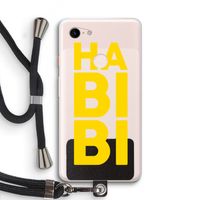 Habibi Majorelle : Pixel 3 XL Transparant Hoesje met koord