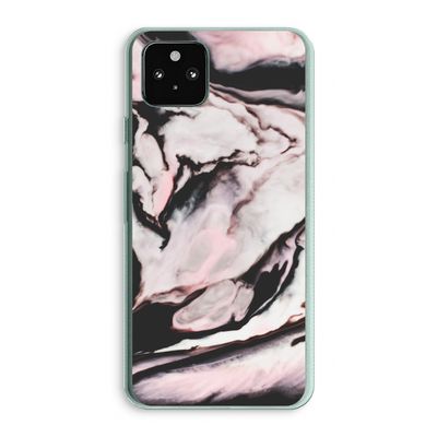 Roze stroom: Google Pixel 5a 5G Transparant Hoesje