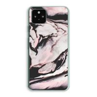 Roze stroom: Google Pixel 5a 5G Transparant Hoesje