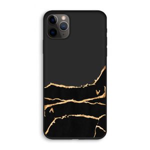 Gouden marmer: iPhone 11 Pro Biologisch afbreekbaar hoesje