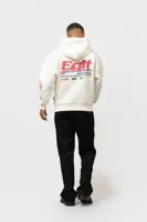 Equalité Desert Oversized Full Zip Hoodie Heren Gebroken Wit - Maat XXL - Kleur: Gebroken Wit | Soccerfanshop