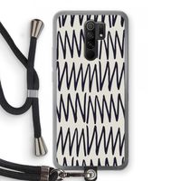 Marrakech Zigzag: Xiaomi Redmi 9 Transparant Hoesje met koord