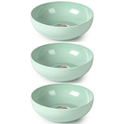 Plasticforte Kommetjes/schaaltjes - 6x - dessert/ontbijt - kunststof - D20 x 6 cm - mintgroen Plasticforte Kommetjes/schaaltjes - 6x - dessert/ontbijt - kunststof - D20 x 6 cm - mintgroen