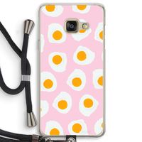 Dancing eggs: Samsung Galaxy A3 (2016) Transparant Hoesje met koord