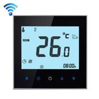 BHT-1000-GA-WIFI 3A laden Water verwarming Type Touch LCD digitale WiFi verwarming kamerthermostaat Display Clock / temperatuur / periodes / tijd / W