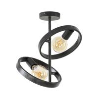 Hoyz Collection - Plafondlamp 2L Hover - Charcoal - thumbnail