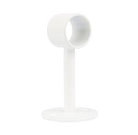 Open afstandsteun wit Ø25 mm L= 75mm - per stuk