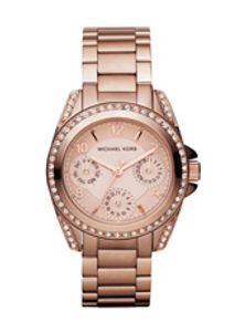 Horlogeband Michael Kors MK5613 Staal Rosé 16mm