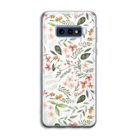Sweet little flowers: Samsung Galaxy S10e Transparant Hoesje